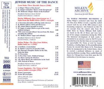 CD Darius Milhaud: Jewish Music Of The Dance
