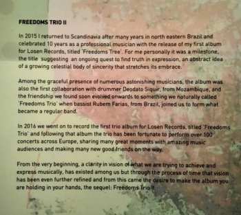CD Steinar Aadnekvam: Freedoms Trio II