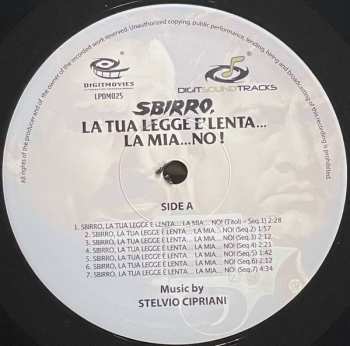 LP Stelvio Cipriani: Sbirro, La Tua Legge È Lenta… La Mia… No! LTD