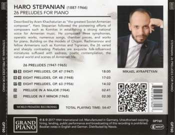 CD Mikael Ayrapetyan: 26 Preludes For Piano