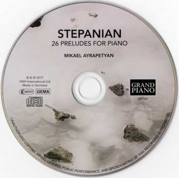 CD Mikael Ayrapetyan: 26 Preludes For Piano