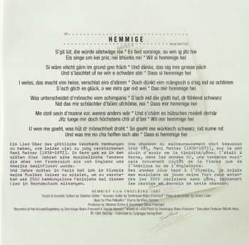 CD Stephan Eicher: Hotel*s