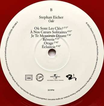 LP Stephan Eicher: Ode LTD | CLR