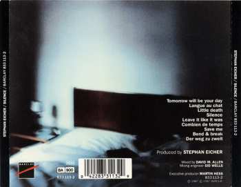 CD Stephan Eicher: Silence