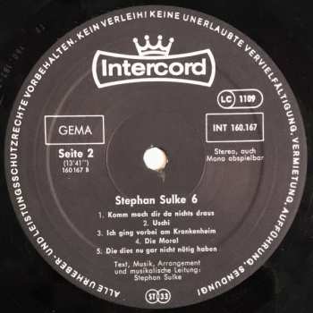 LP Stephan Sulke: Stephan Sulke 6