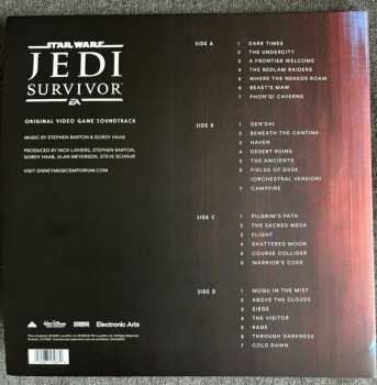 2LP Stephen Barton: Star Wars Jedi: Survivor (Original Video Game Soundtrack) CLR