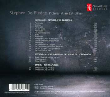 CD Ludwig van Beethoven: Pictures At An Exhibition - Piano Sonata No. 8 - Two Rhapsodies