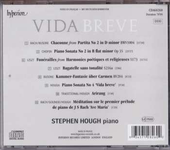 CD Johann Sebastian Bach: Vida Breve