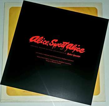 LP Stephen J. Lawrence: Alice, Sweet Alice (Original Motion Picture Soundtrack) CLR
