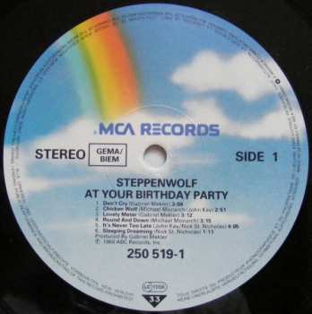 LP Steppenwolf: At Your Birthday Party