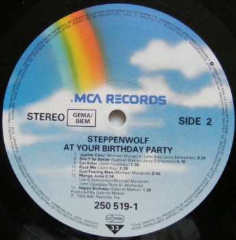 LP Steppenwolf: At Your Birthday Party