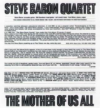 CD Steve Baron Quartet: The Mother Of Us All