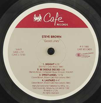 CD Steve Brown: Good Lines