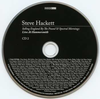 2CD/Blu-ray Steve Hackett: Selling England By The Pound & Spectral Mornings: Live At Hammersmith LTD | DIGI