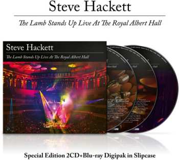 2CD/Blu-ray Steve Hackett: The Lamb Stands Up Live At The Royal Albert Hall