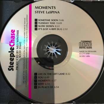 CD Steve LaSpina: Moments