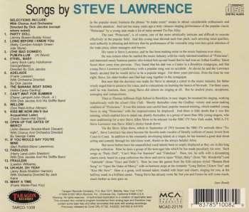 CD Steve Lawrence: Songs By Steve Lawrence