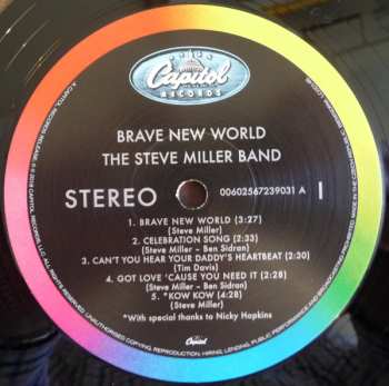 9LP/Set di cofanetti Steve Miller Band: Complete Albums Volume 1 (1968-1976) DLX | LTD
