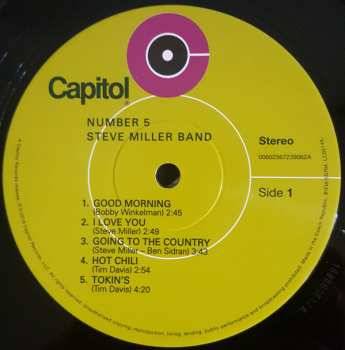 LP Steve Miller Band: Number 5