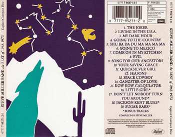 CD Steve Miller Band: The Best Of 1968 - 1973