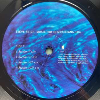 2LP Steve Reich: Music For 18 Musicians