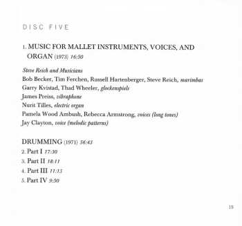 5CD/Set di cofanetti Steve Reich: Phases (A Nonesuch Retrospective)