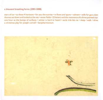 7CD/Set di cofanetti Steve Roden: A Thousand Breathing Forms (2003-2008)