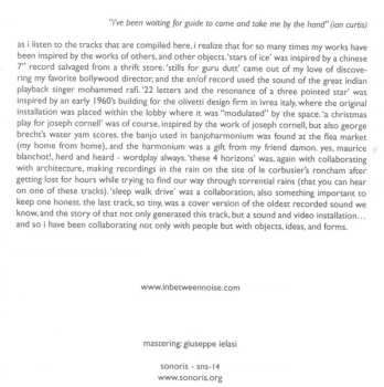 7CD/Set di cofanetti Steve Roden: A Thousand Breathing Forms (2003-2008)