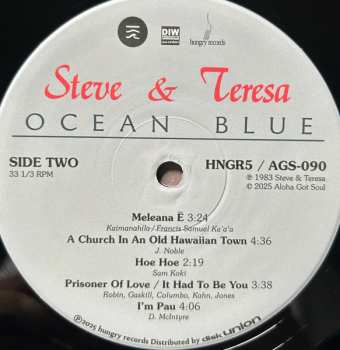 LP Steve & Teresa: Ocean Blue
