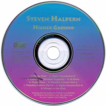 CD Steven Halpern: Higher Ground