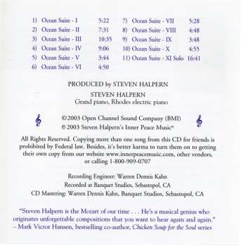 CD Steven Halpern: Ocean Suite