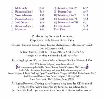 CD Steven Halpern: Relaxation Suite