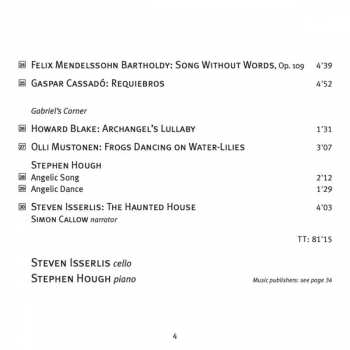 CD Stephen Hough: Children's Cello