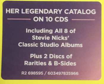 10CD/Set di cofanetti Stevie Nicks: Complete Studio Albums & Rarities