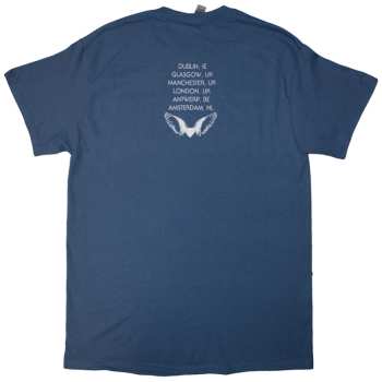 Merce Stevie Nicks: Stevie Nicks Unisex T-shirt: Tour '24 Wings (blue) (back Print & Ex-tour) (medium) M