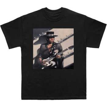 Merch Stevie Ray Vaughan & Double Trouble: Maglietta Texas Flood Album Cover