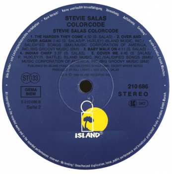 LP Stevie Salas Colorcode: Stevie Salas Colorcode