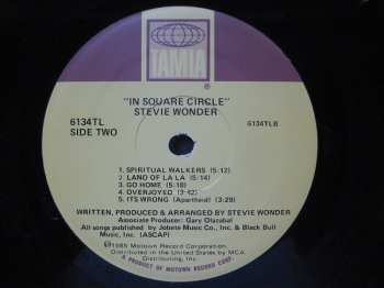 LP Stevie Wonder: In Square Circle