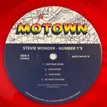 2LP Stevie Wonder: Number 1's CLR | LTD