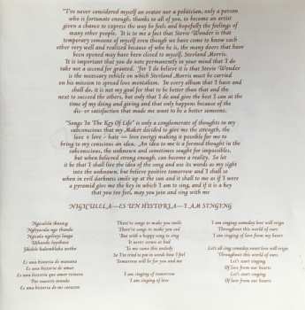 2CD Stevie Wonder: Songs In The Key Of Life