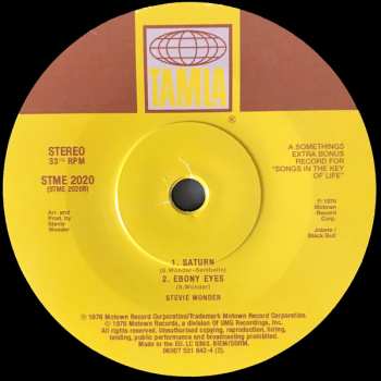 2LP/SP Stevie Wonder: Songs In The Key Of Life