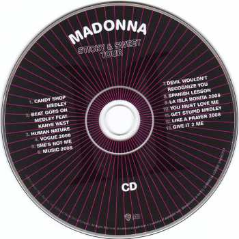 CD/DVD Madonna: Sticky & Sweet Tour DIGI