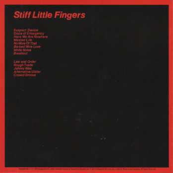 5CD/Set di cofanetti Stiff Little Fingers: Original Album Series