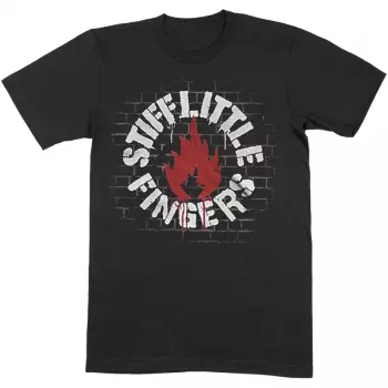 Stiff Little Fingers: Tričko Wall 