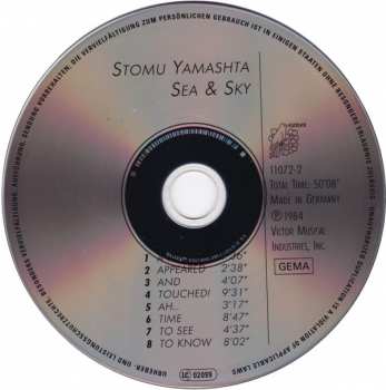 CD Stomu Yamash'ta: Sea & Sky
