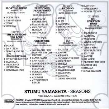 7CD/Set di cofanetti Stomu Yamash'ta: Seasons (The Island Albums 1972-1976)