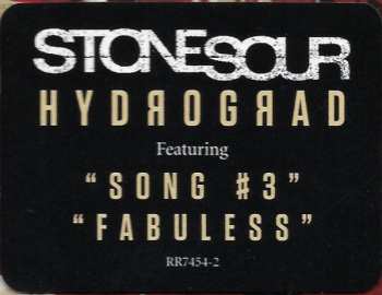 CD Stone Sour: Hydrograd