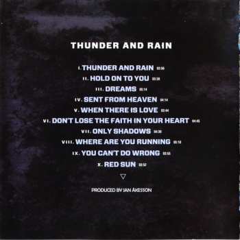 CD Stonelake: Thunder And Rain