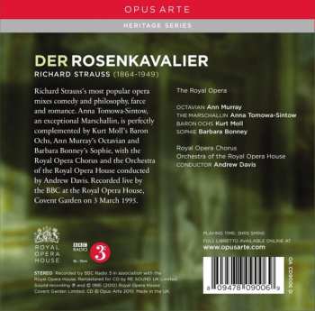3CD/Set di cofanetti Richard Strauss: Der Rosenkavalier