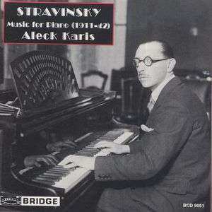 CD Igor Stravinsky: Music For Piano [1911-1942)